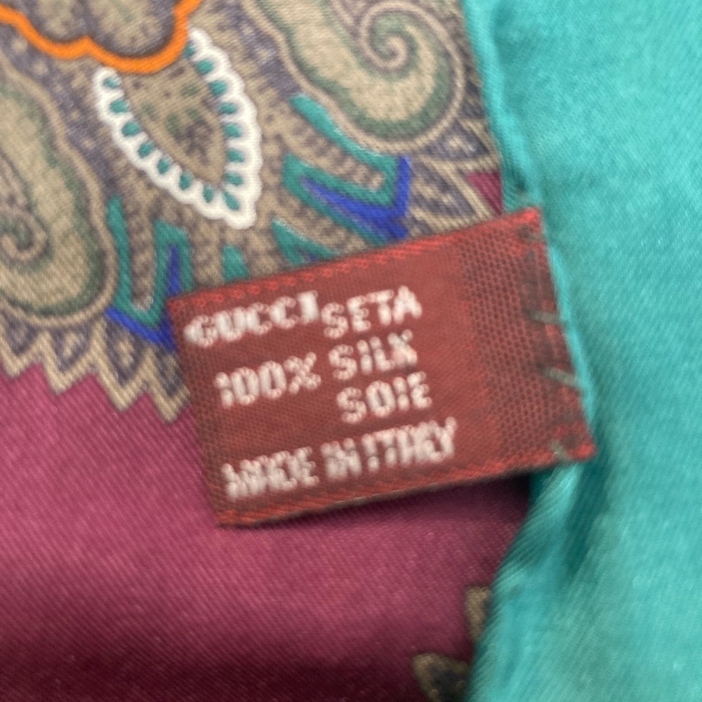 Gucci pocket square silk - Picture 2 of 2